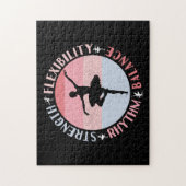 Ballerina Ballett Dancer - Mindset Values Puzzle (Vertikal)