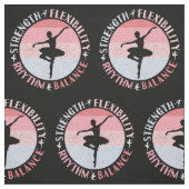 Ballerina Ballett Dancer - Mindset Values Stoff (Muster)