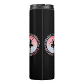 Ballerina Ballett Dancer - Mindset Values Thermosbecher (Rückseite)