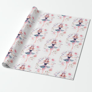 Ballerina Ballett Nussknacker Geschenkpapier