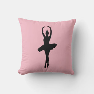 Ballerina Ballett Tänzer Throw Kissen