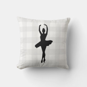 Ballerina Ballett Tänzer Throw Kissen