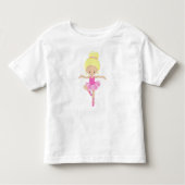 Ballerina, Ballettmädchen, Balletttanz, Blonde Hai Kleinkind T-shirt (Vorderseite)