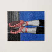 Ballerina Ballettschuhe Puzzle (Horizontal)