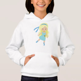 Ballerina, Balletttänzerin, Ballettmädchen, Blonde Hoodie