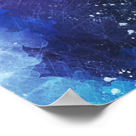 Ballerina/ Balletttänzerin Poster (Ecke)