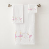 Ballerina Bath Handtuch Set (Insitu)
