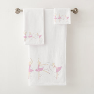 Ballerina Bath Handtuch Set