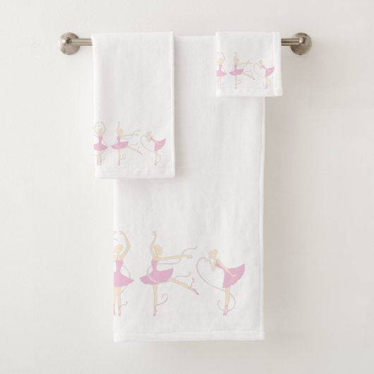 Ballerina Bath Handtuch Set (Insitu)