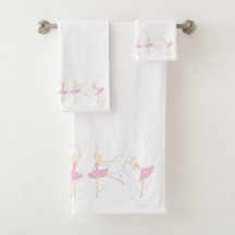 Ballerina Bath Handtuch Set