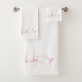 Ballerina Bath Handtuch Set