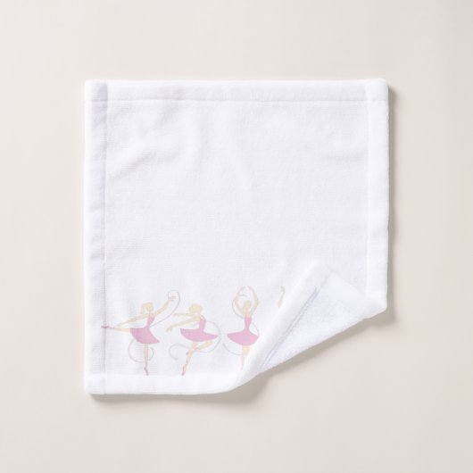 Ballerina Bath Handtuch Set (Waschlappen)