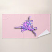 Ballerina Bath Towel Ballett Dancer Girl Badehandtuch (Badehandtuch)