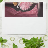 Ballerina Beagle � Lustiger Hundetanz Geschirrtuch (Gefaltet)