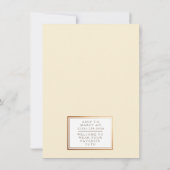 Ballerina Birthday Party Einladung (Rückseite)