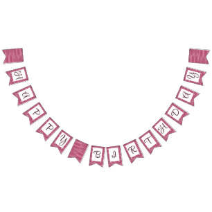 Ballerina Birthday Wimpelkette