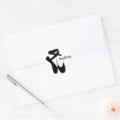 Ballerina Black Pointe Shoes Custom Sticker (Umschlag)