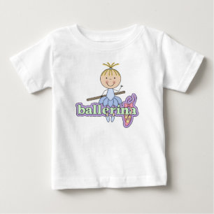 Ballerina - Blue Baby Tutu Bodysuit T-shirt