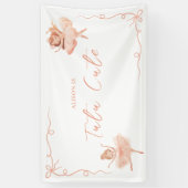 Ballerina Bow Birthday Banner (Vertikal)