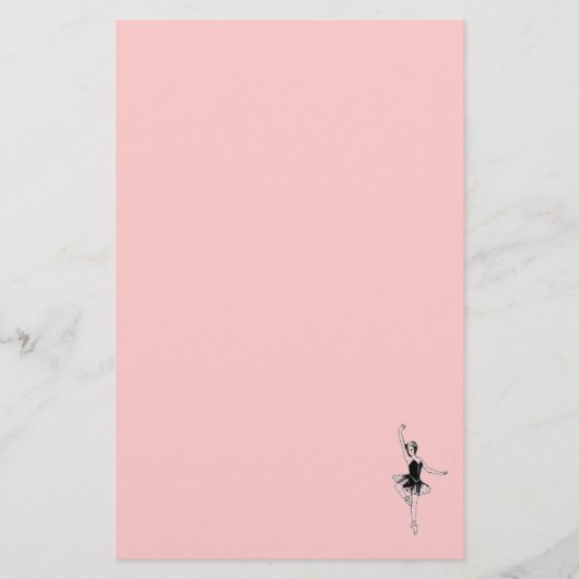 Ballerina Briefpapier (Vorderseite)
