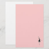 Ballerina Briefpapier (Vorne/Hinten)