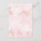 Ballerina bringt Bücher für Kinder Begleitkarte (Rückseite)