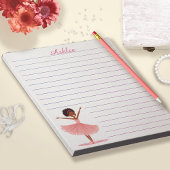 Ballerina Brown Skin Notizblock