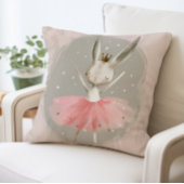 Ballerina Bunny Pillow, rosa Tutu Rabbit Kissen