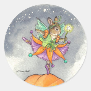 Ballerina Bunny Stickers Halloween