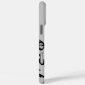 Ballerina Butterflies Schwarze Silhouette Moderner Case-Mate iPhone Hülle (Rückseite / Rechts)