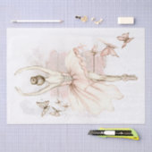 Ballerina Butterfly Wasserfarbe Seidenpapier (Handwerk)