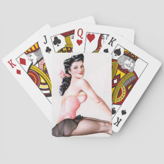 Ballerina Button Up Spielkarten