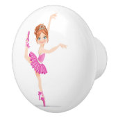 Ballerina Cabinet Knob Keramikknauf (Rechts)