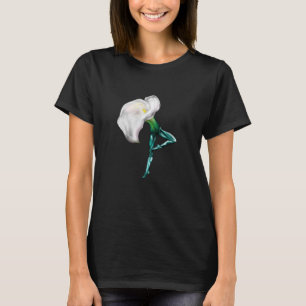 Ballerina Calla Lily Ballet Dancer T - Shirt