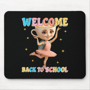Ballerina Cappuccina Italian Brainrot Willkommen z Mousepad