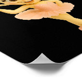 Ballerina Cappuccina Italienisch Brainrot Meme Kid Poster (Ecke)