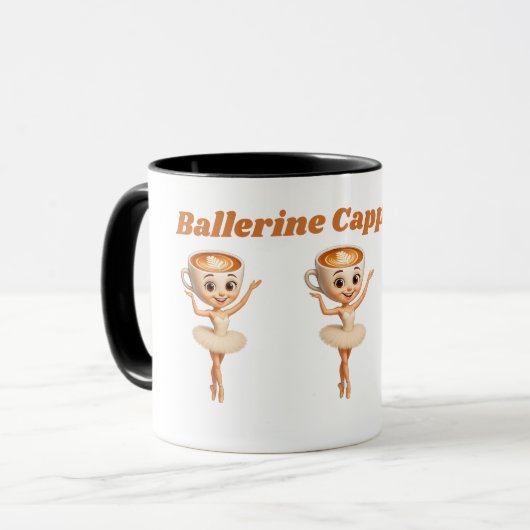 Ballerina Cappuccina Tasse (Vorderseite Links)