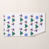 Ballerina Christmas Badhandtuch Set (Handtuch)