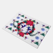 Ballerina Christmas Fußmatte (Schrägansicht)