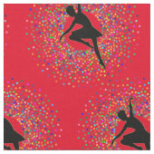 Ballerina Colour Burst Stoff (Nahaufnahme)