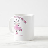 Ballerina Cow Kaffeetasse (Vorderseite Links)