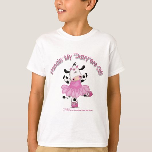 Ballerina Cow T-Shirt (Vorderseite)