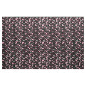 Ballerina Custom Fabric Pink Black Stoff (Yard (91,4 cm))