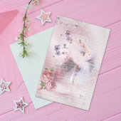 Ballerina Dance Florals Lined Briefpapier