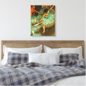 Ballerina Dance Green Dancer Edger Degas Painting Leinwanddruck (Insitu (Schlafzimmer))