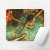 Ballerina Dance Green Dancer Edger Degas Painting Mousepad (Mit Mouse)