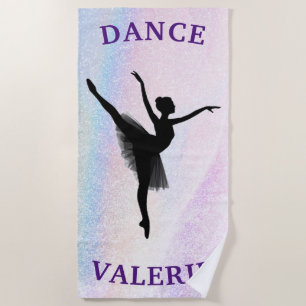 Ballerina Dance Pastel Strandtuch