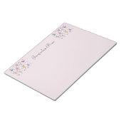 Ballerina Dance Personalisierte Notepad Notizblock (angewinkelt)