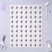 Ballerina Dance Pink & Black Seidenpapier (Basteln)