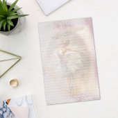 Ballerina Dance Pose Weiße Linde Briefpapier